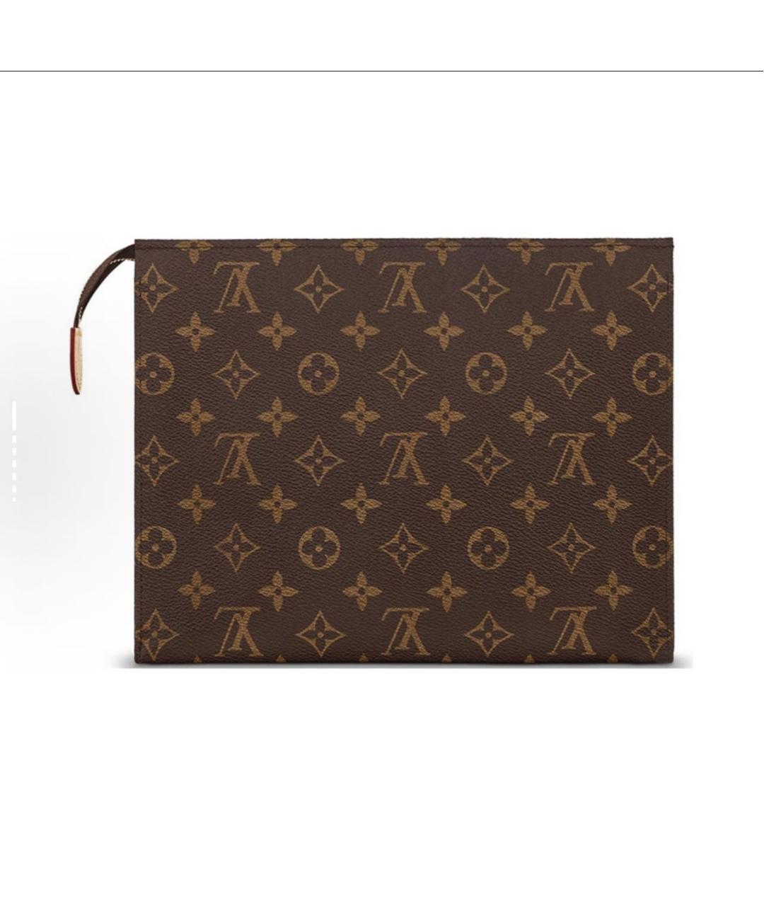 LOUIS VUITTON Коричневая папка для документов, фото 2