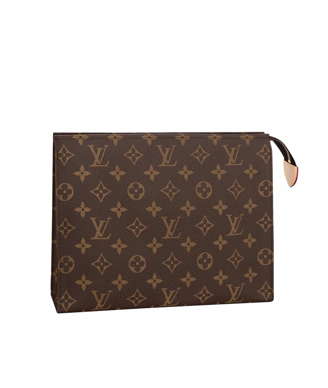 LOUIS VUITTON Коричневая папка для документов, фото 1