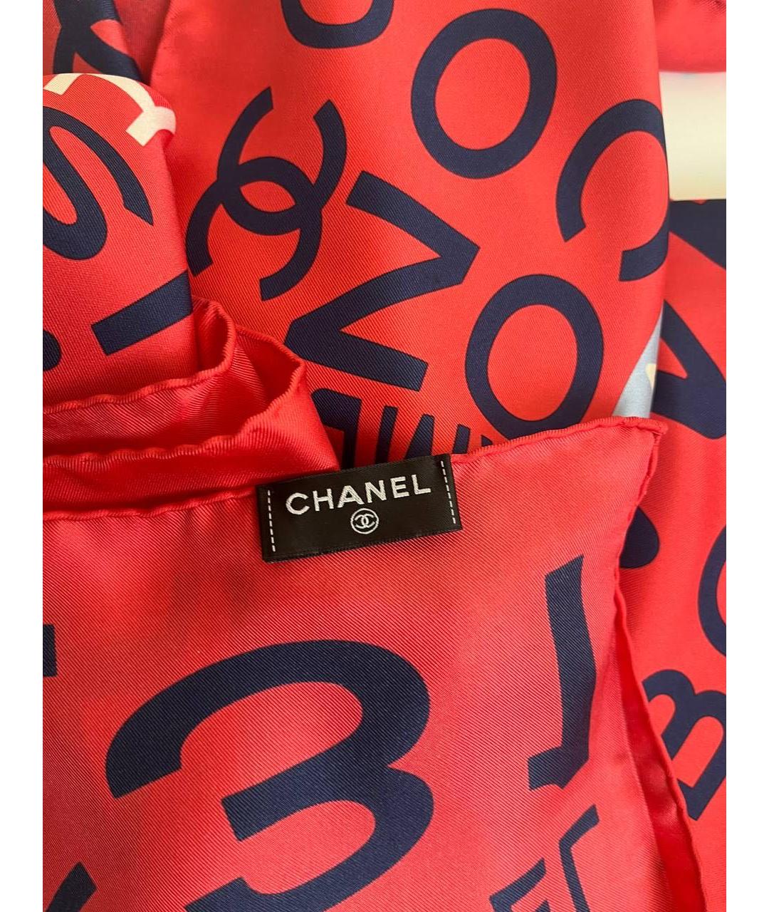 CHANEL Мульти шелковый платок, фото 3