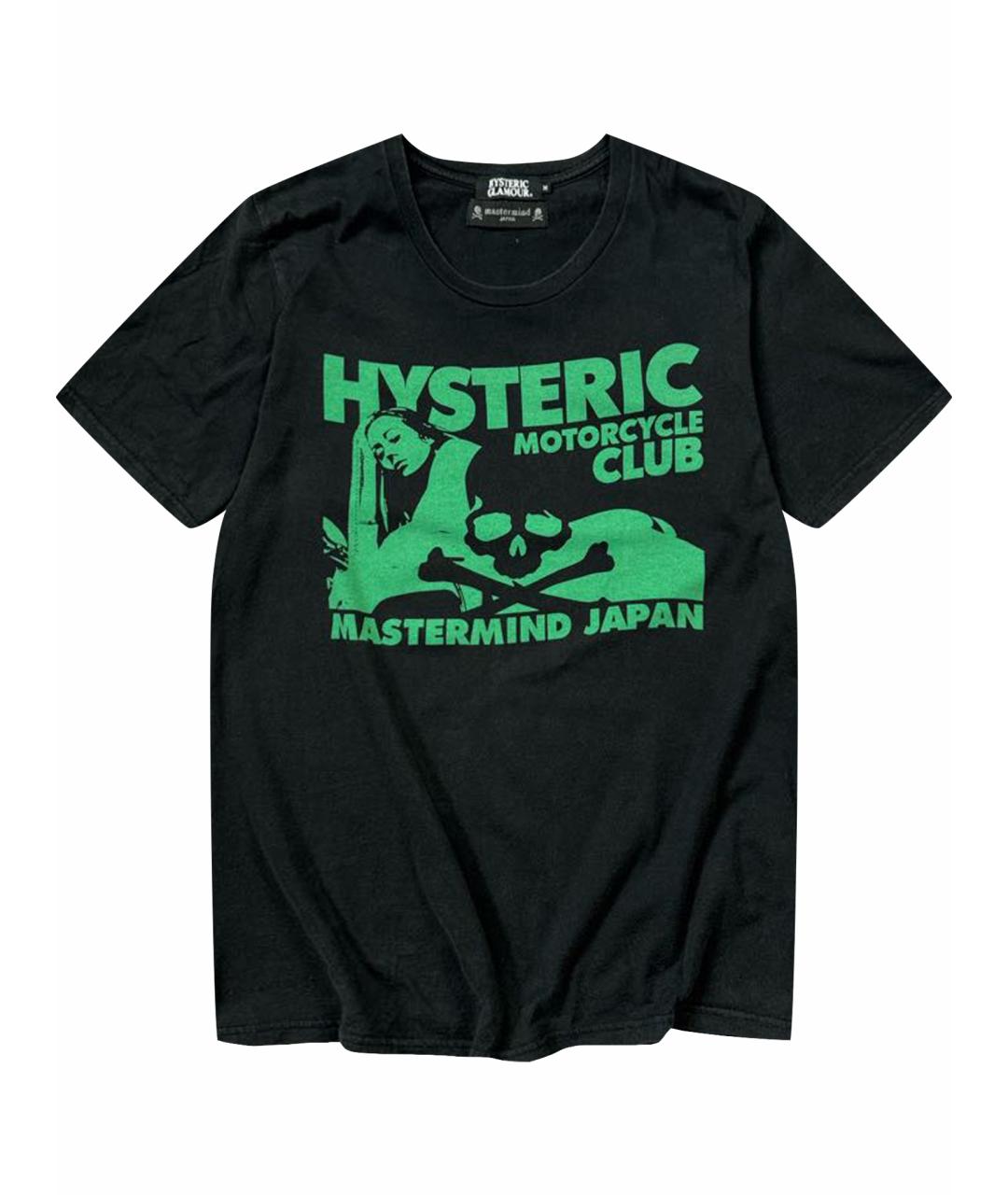MASTERMIND JAPAN Черная хлопковая футболка, фото 1