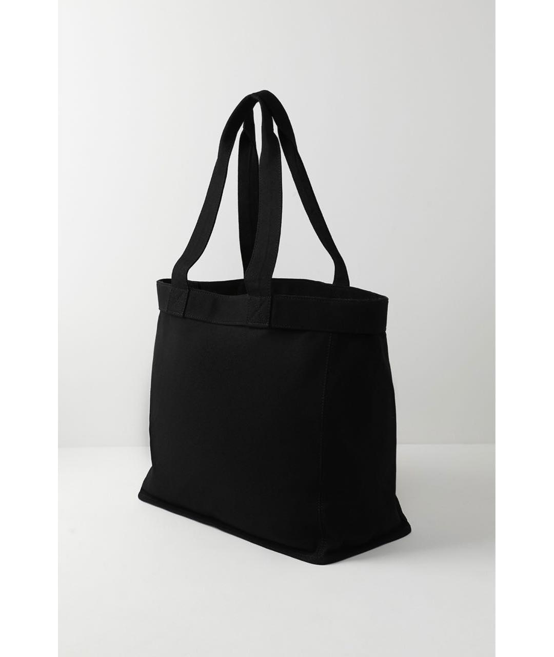 HUGO BOSS Черная хлопковая сумка тоут, фото 2