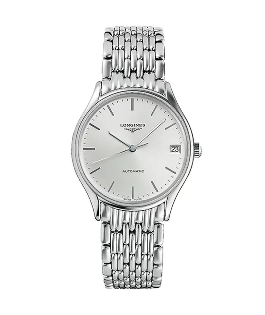 LONGINES Серые стальные часы, фото 1