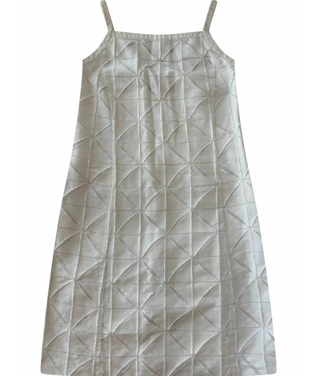 MAX MARA Белое повседневное платье, фото 1