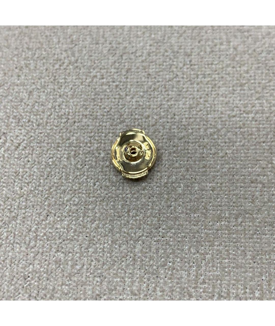 VAN CLEEF & ARPELS Черные серьги из желтого золота, фото 4