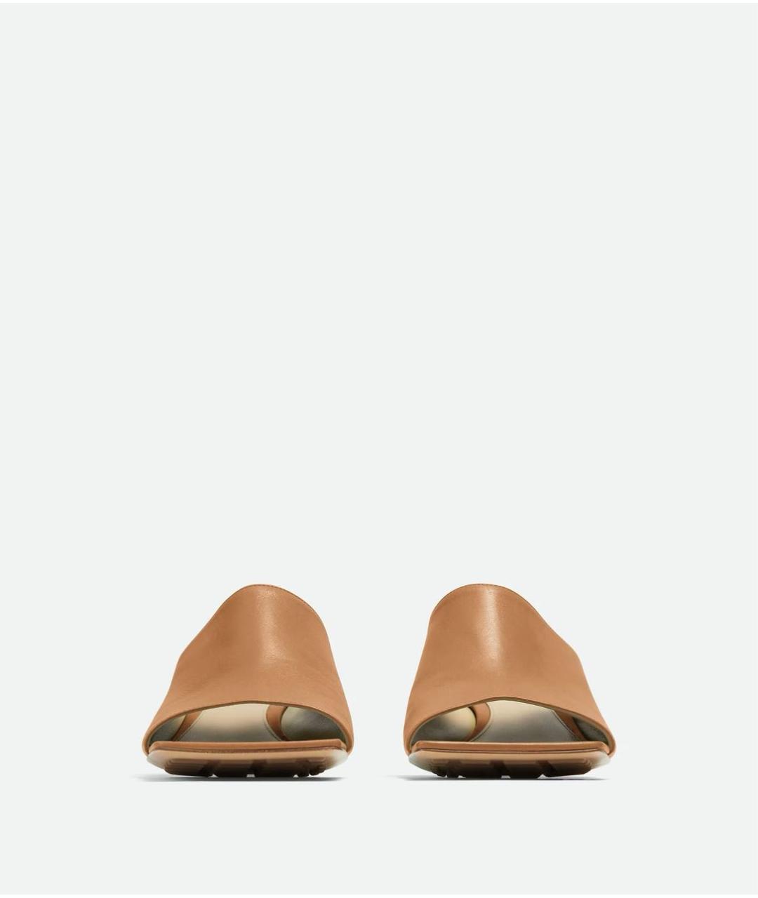 BOTTEGA VENETA Кожаные мюли, фото 4