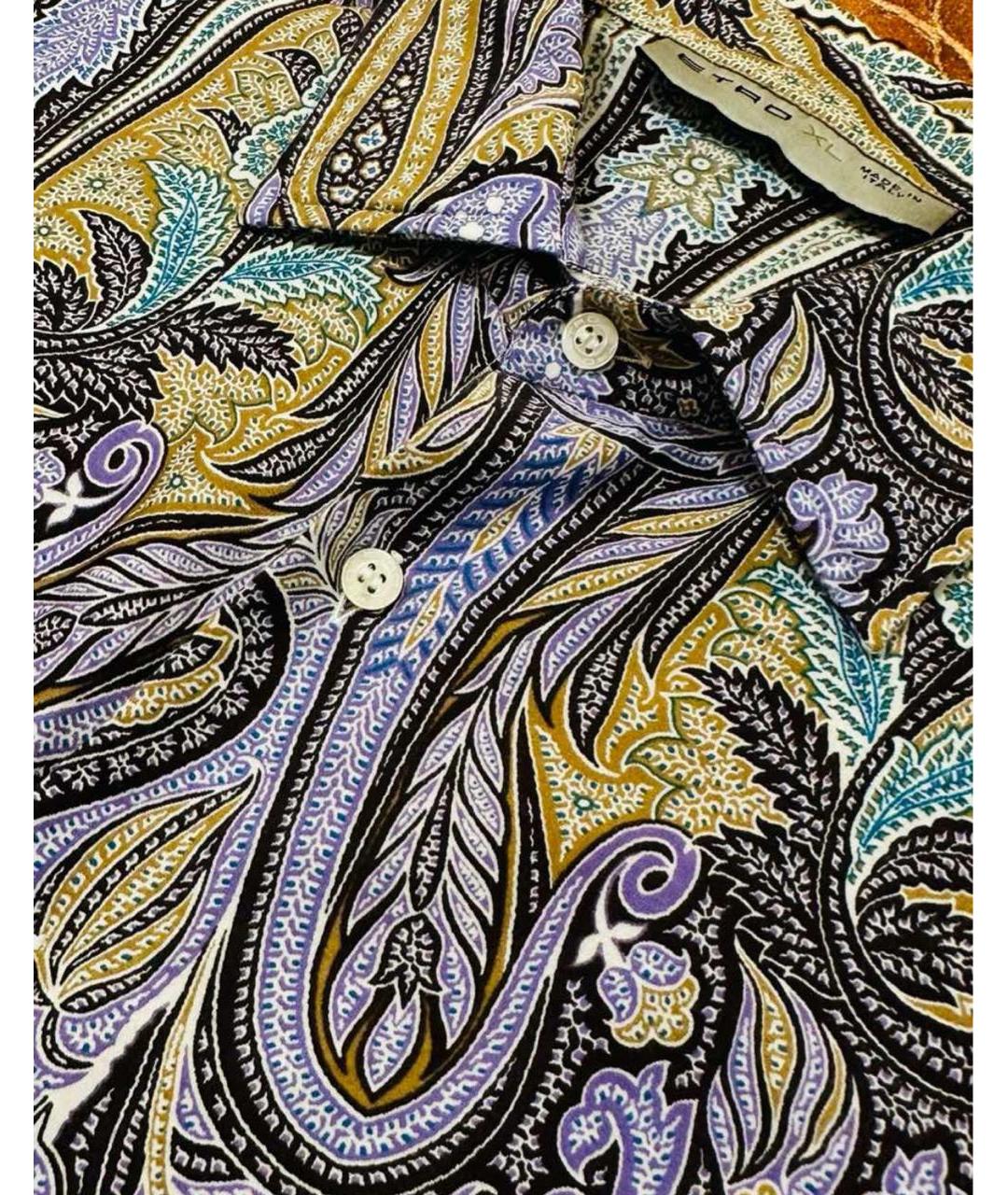 ETRO Мульти хлопковая кэжуал рубашка, фото 5