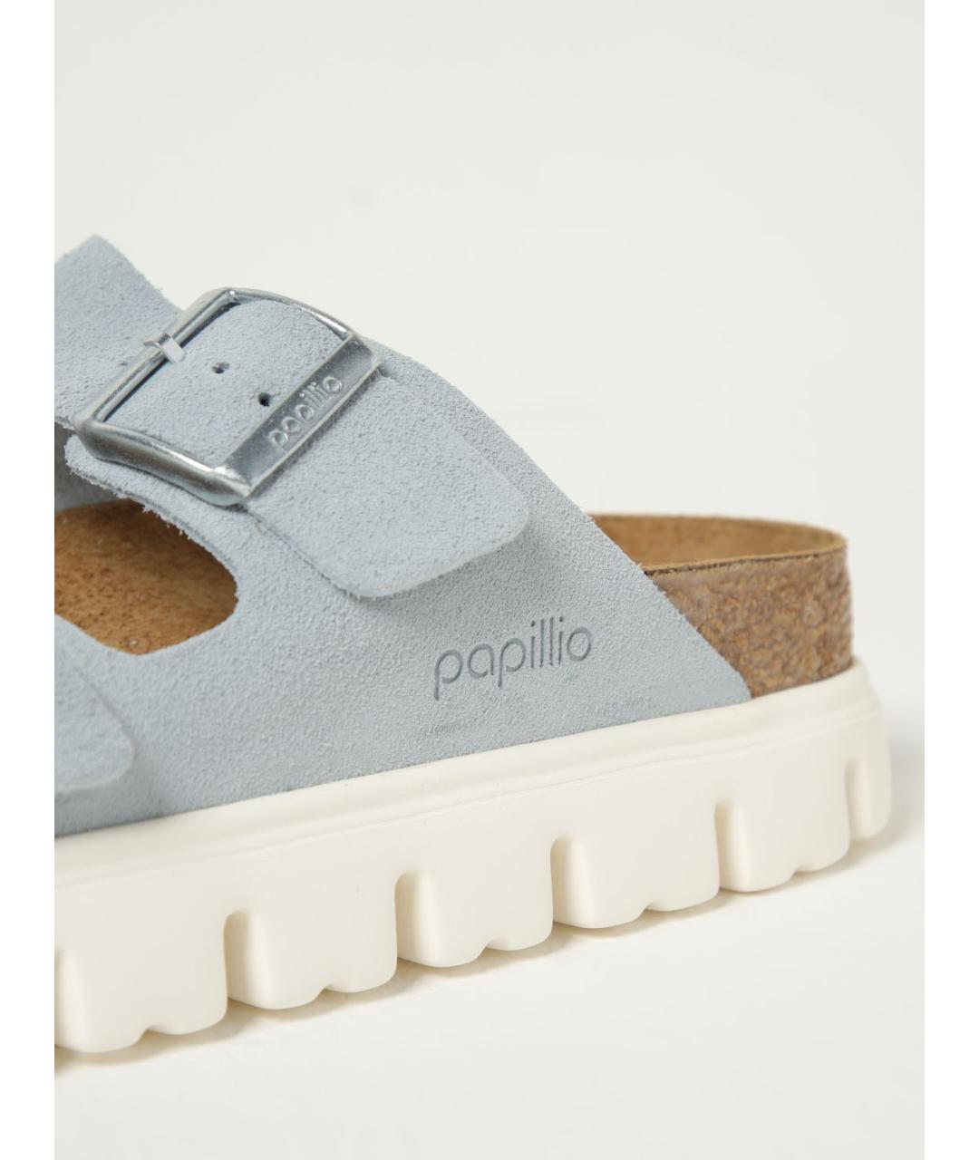 BIRKENSTOCK Голубые сандалии, фото 4