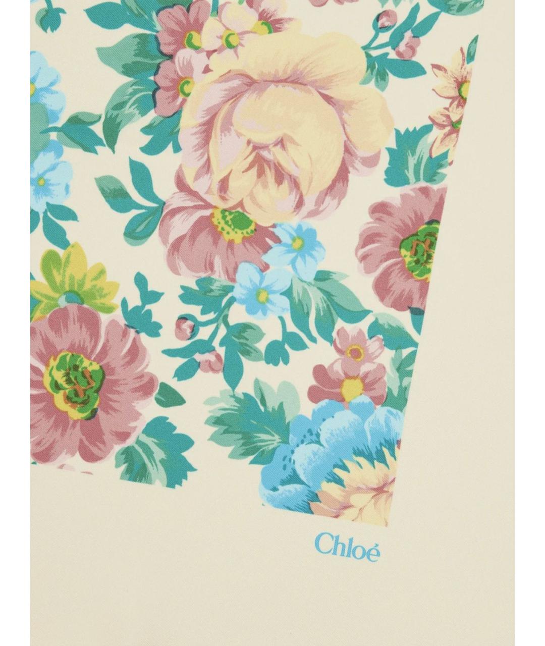 CHLOE Мульти шелковый платок, фото 2