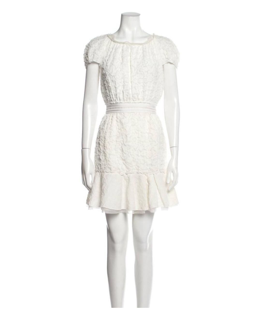 NINA RICCI Белое хлопковое платье, фото 8