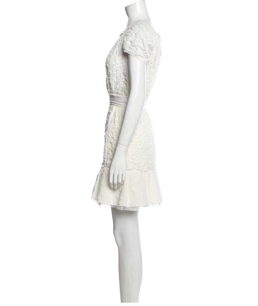 NINA RICCI Белое хлопковое платье, фото 4
