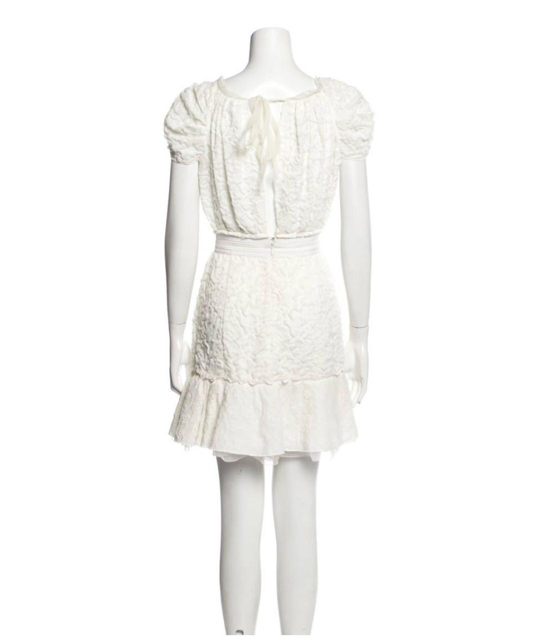 NINA RICCI Белое хлопковое платье, фото 2