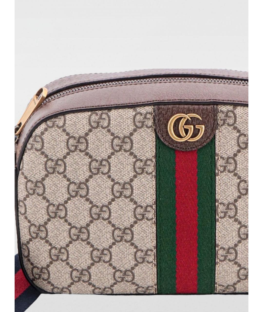 GUCCI Бежевая сумка на плечо, фото 3