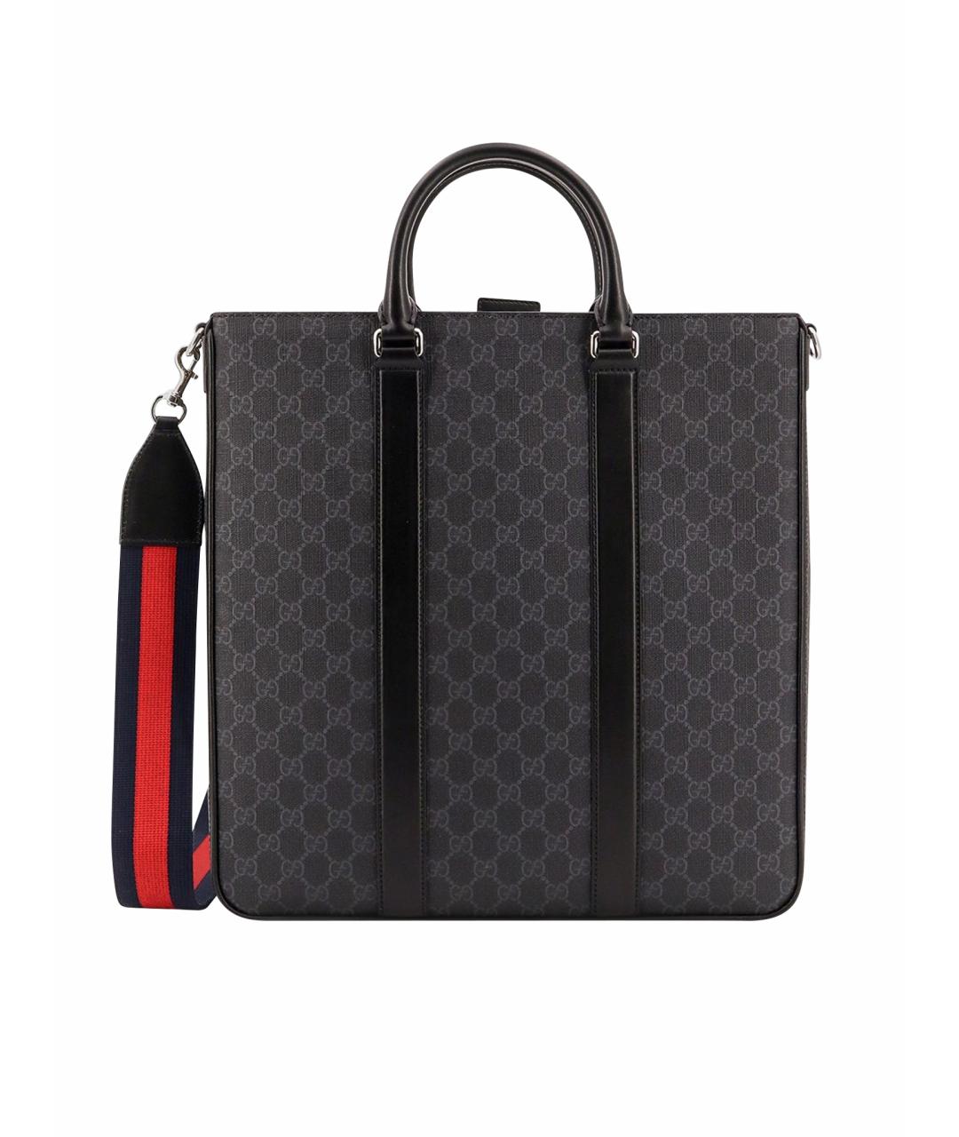 GUCCI Черная сумка тоут, фото 1