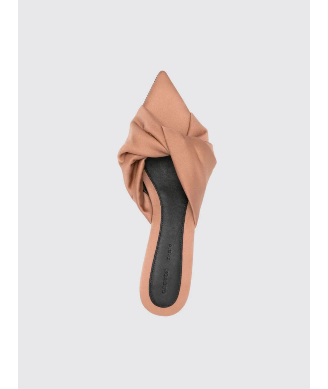 Carven Розовые текстильные мюли, фото 4