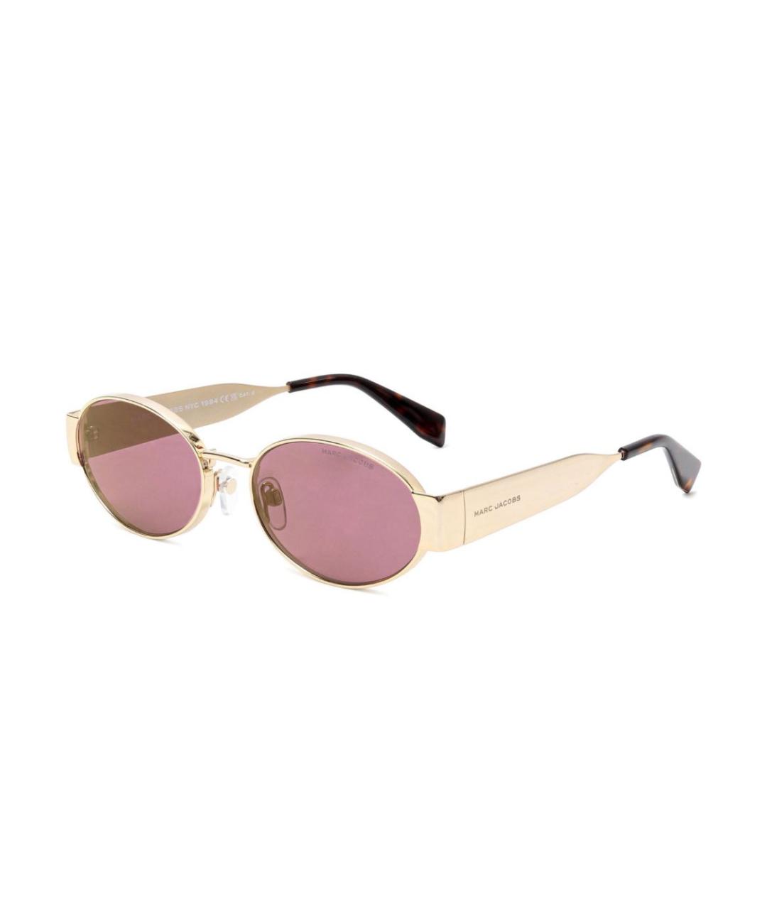 MARC JACOBS Розовые металлические солнцезащитные очки, фото 1