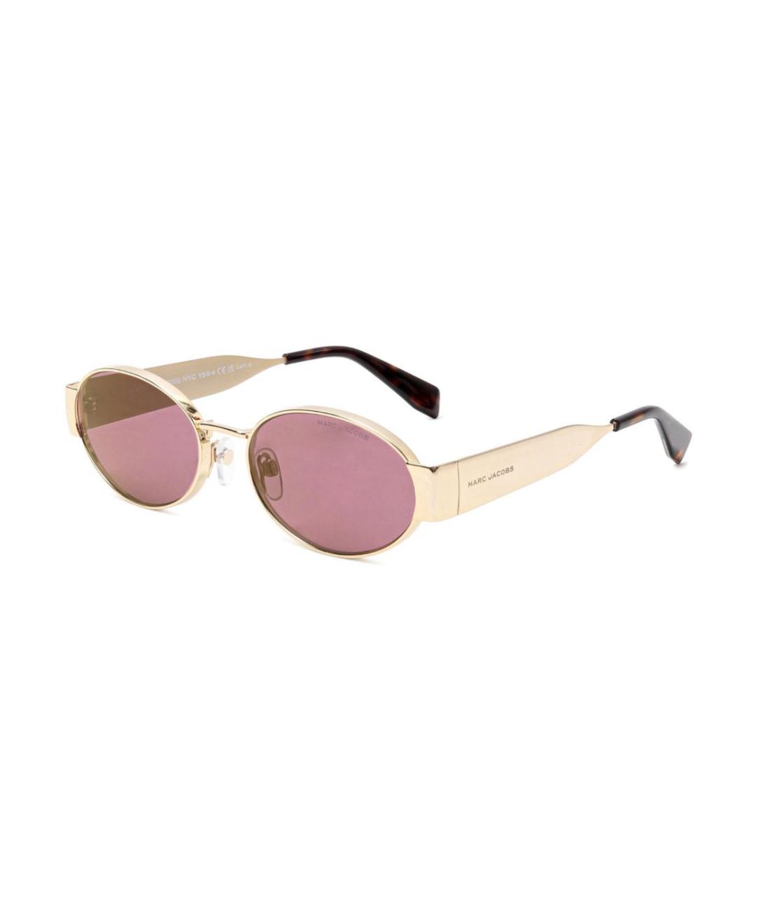 MARC JACOBS Розовые металлические солнцезащитные очки, фото 1