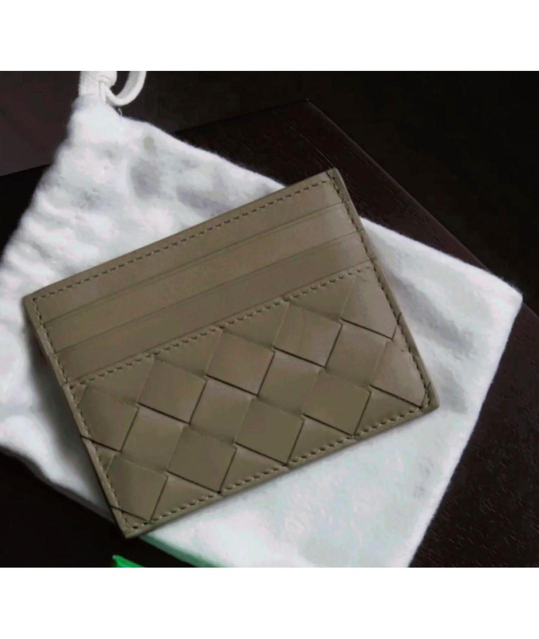 BOTTEGA VENETA Кожаный кардхолдер, фото 5