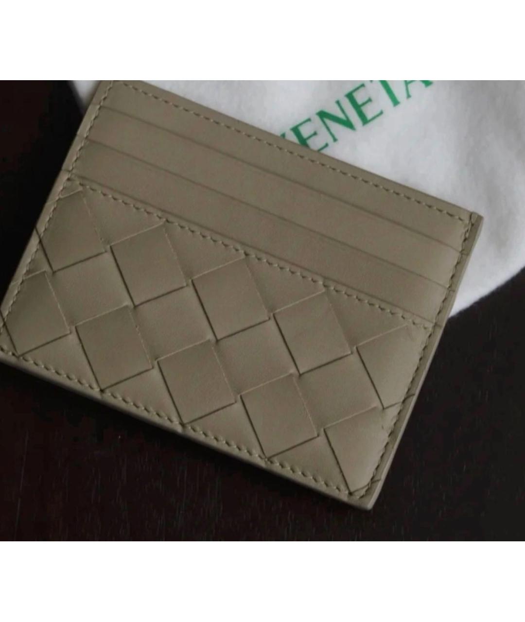 BOTTEGA VENETA Кожаный кардхолдер, фото 3