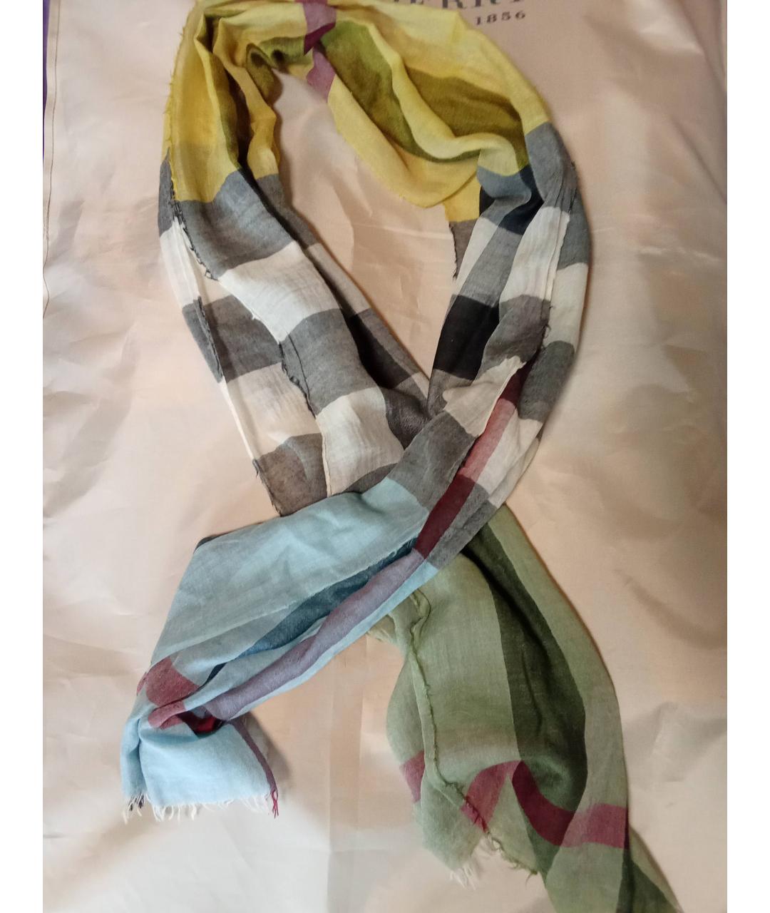 BURBERRY Мульти шарф, фото 9