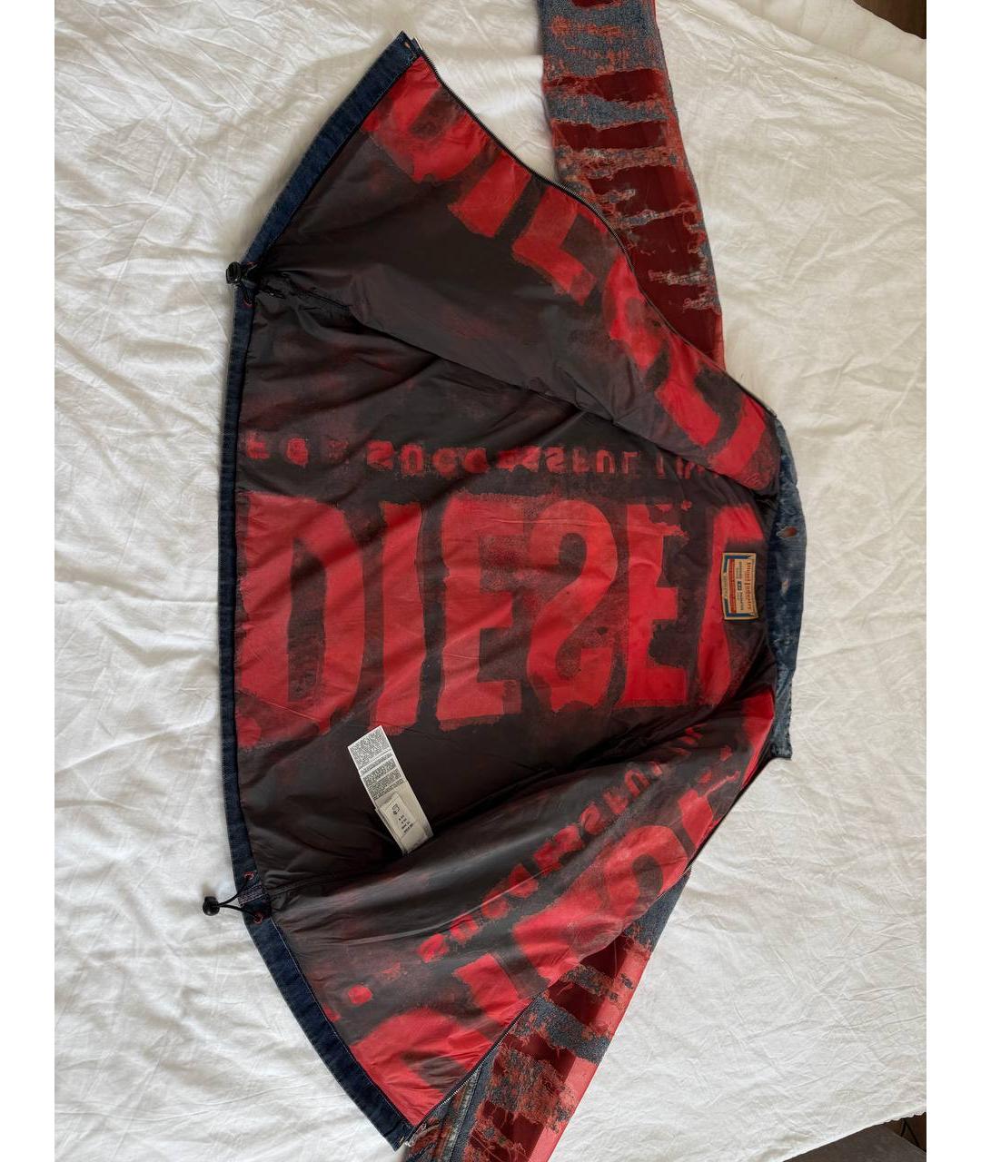 DIESEL Синяя деним куртка, фото 4