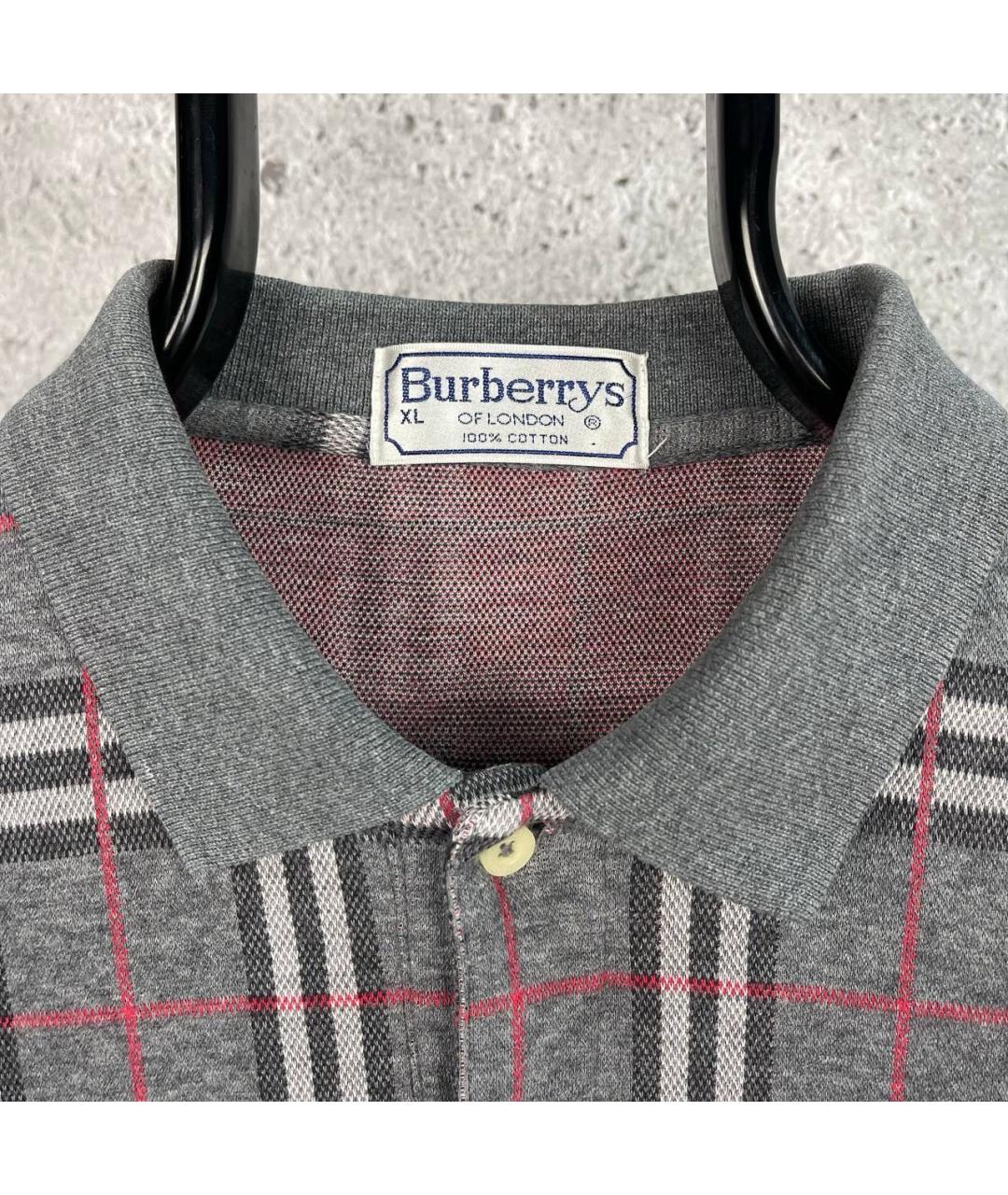 BURBERRY Антрацитовый хлопковый джемпер / свитер, фото 2