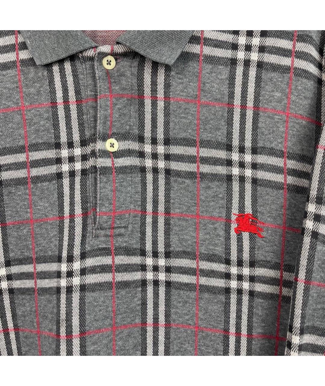 BURBERRY Антрацитовый хлопковый джемпер / свитер, фото 3