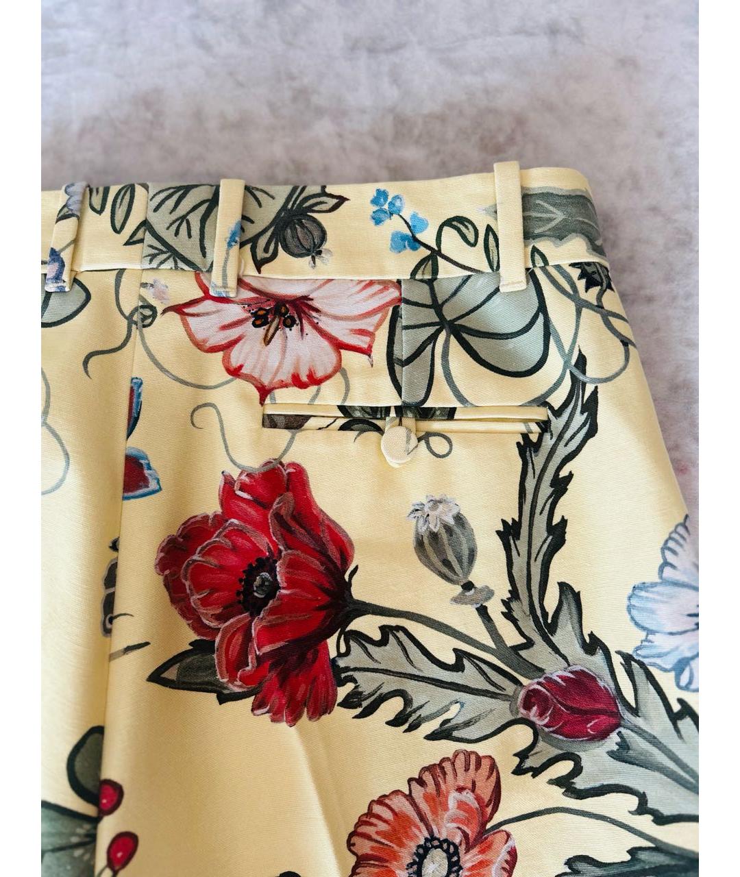 GUCCI Хлопковые шорты, фото 8