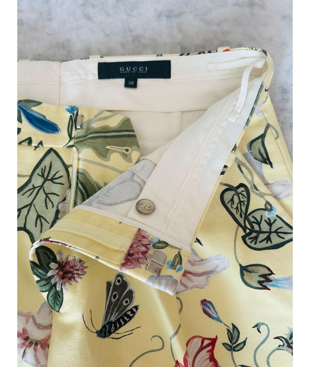 GUCCI Хлопковые шорты, фото 4