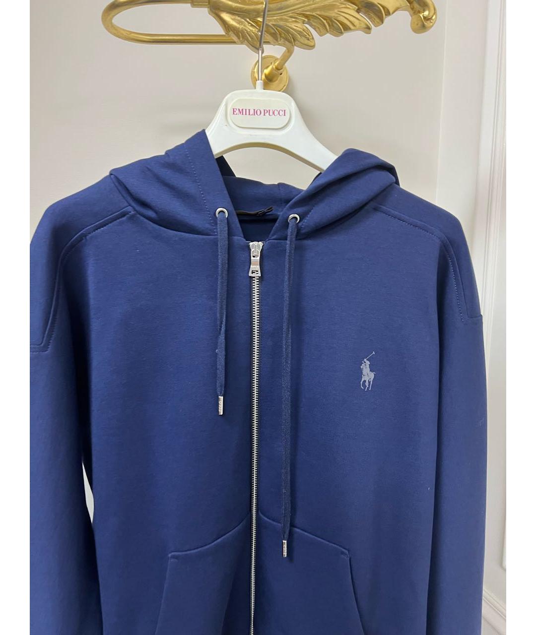 POLO RALPH LAUREN Синяя спортивная куртка, фото 4