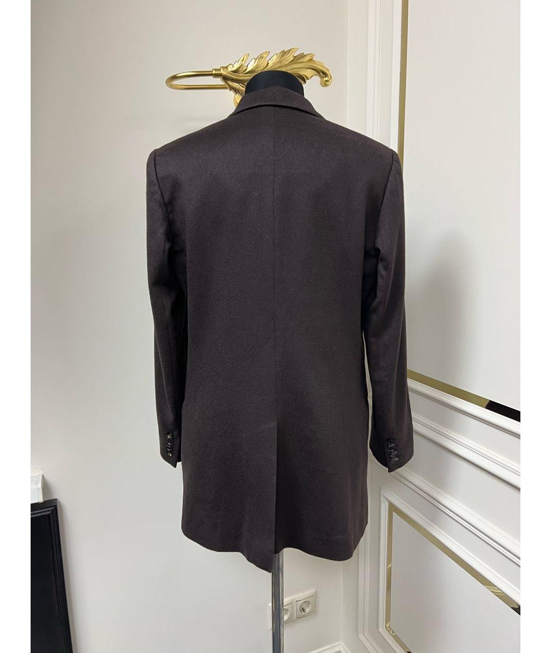 KITON Коричневый кашемировый костюм с брюками, фото 8