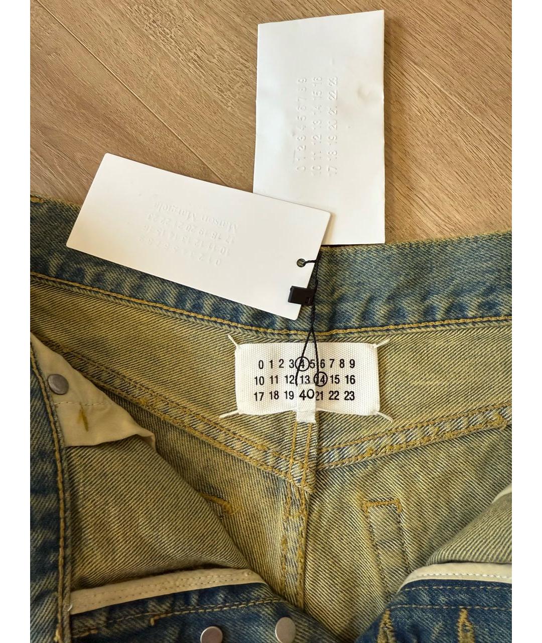 MAISON MARGIELA Мульти деним шорты, фото 3