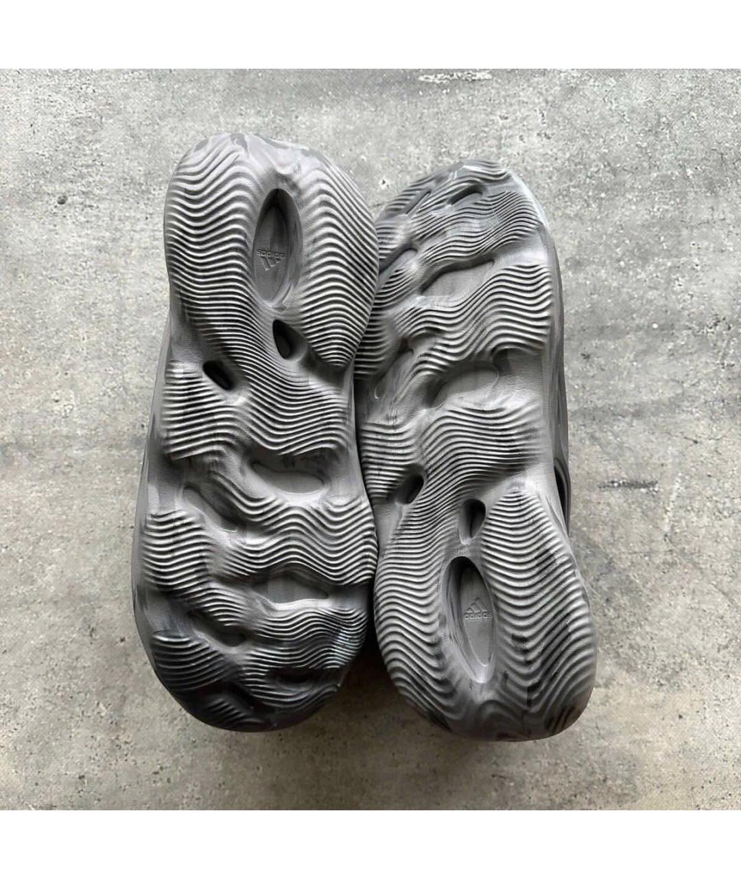 ADIDAS Серые резиновые низкие кроссовки / кеды, фото 4