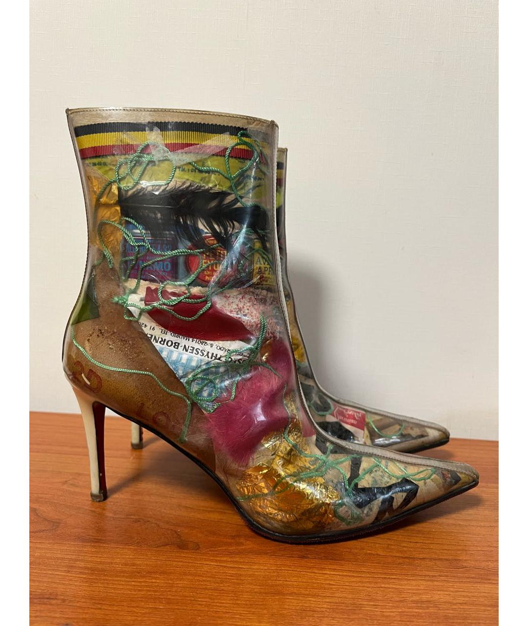 CHRISTIAN LOUBOUTIN Резиновые ботильоны, фото 2
