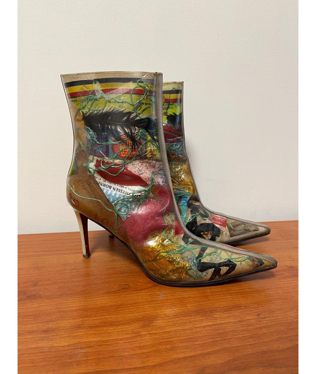 CHRISTIAN LOUBOUTIN Резиновые ботильоны, фото 3