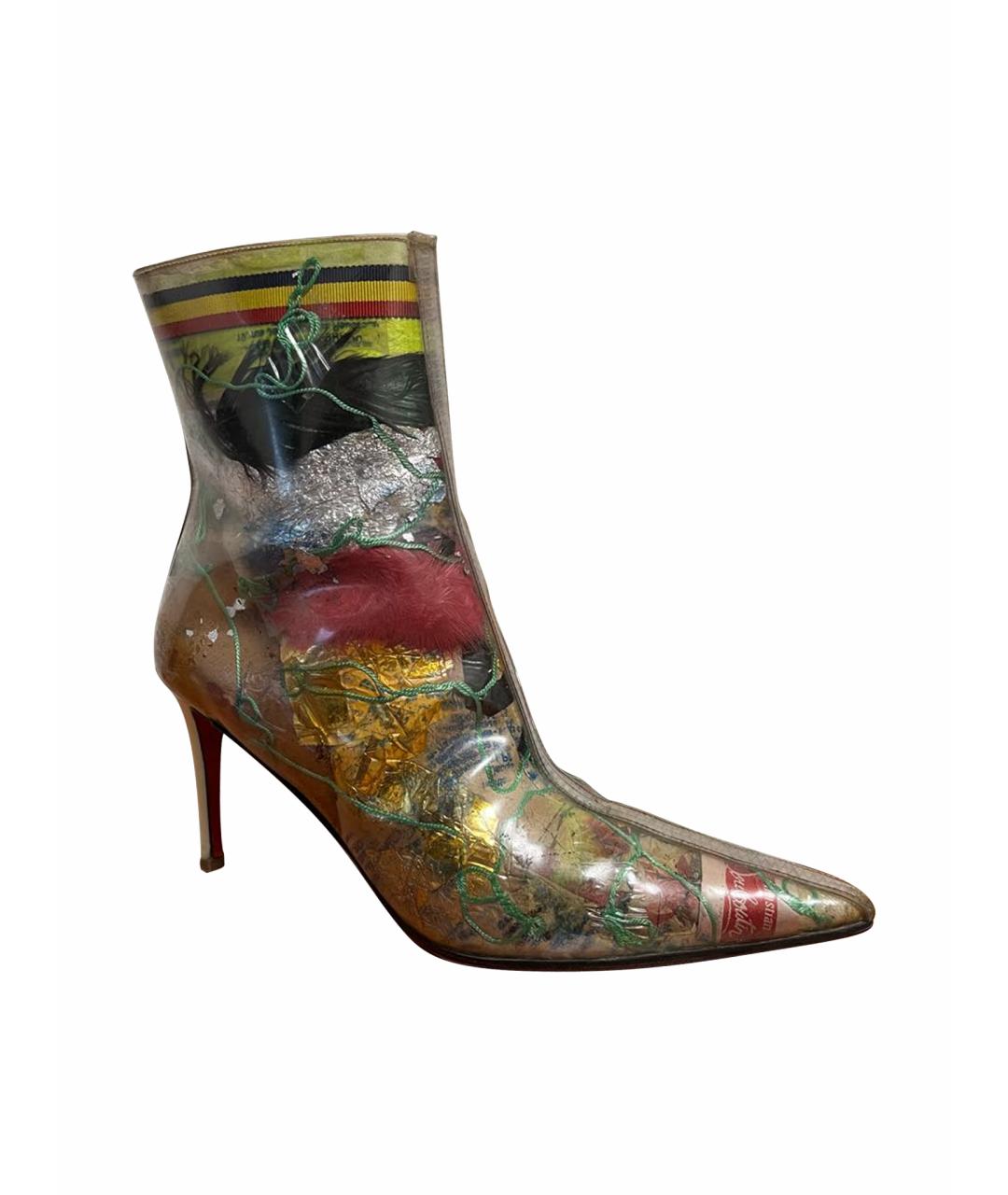 CHRISTIAN LOUBOUTIN Резиновые ботильоны, фото 1