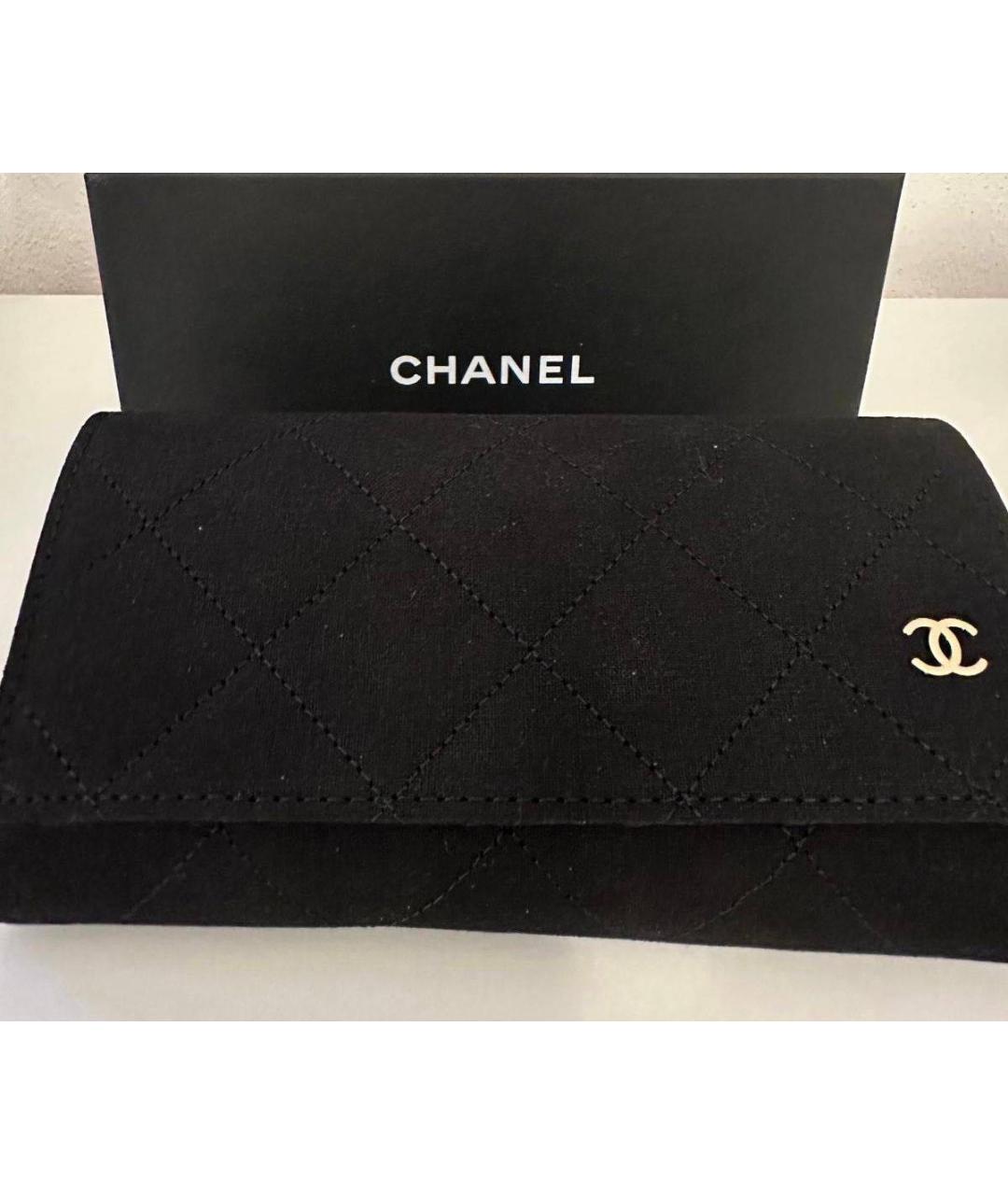 CHANEL Черные пластиковые солнцезащитные очки, фото 6