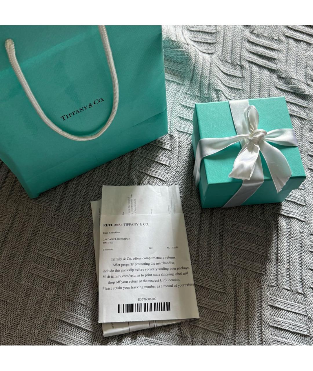 TIFFANY&CO Черный браслет, фото 3