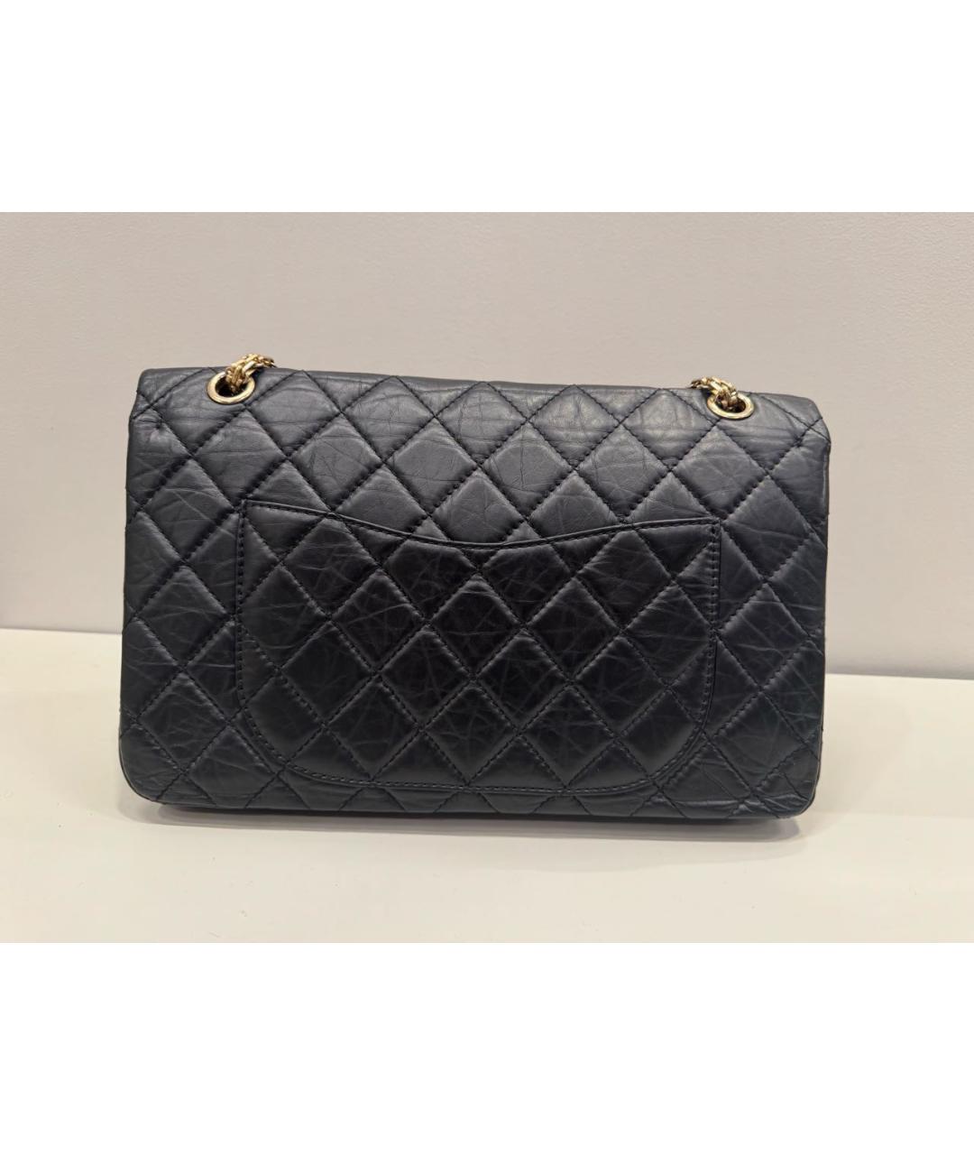 CHANEL Черная кожаная сумка через плечо, фото 3