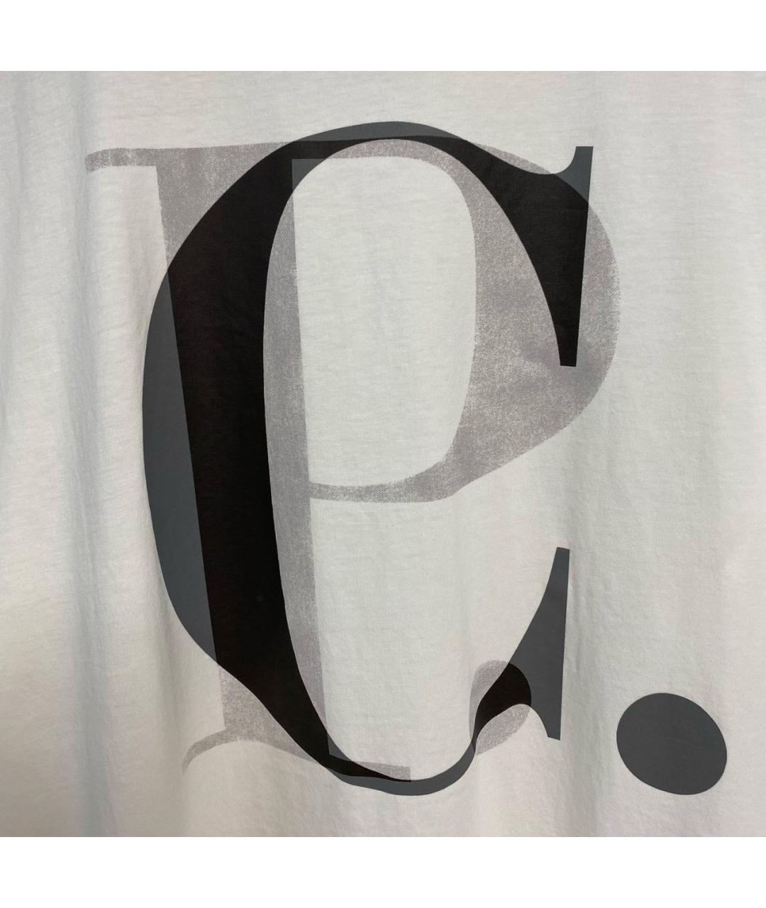 CP COMPANY Белая хлопковая футболка, фото 6