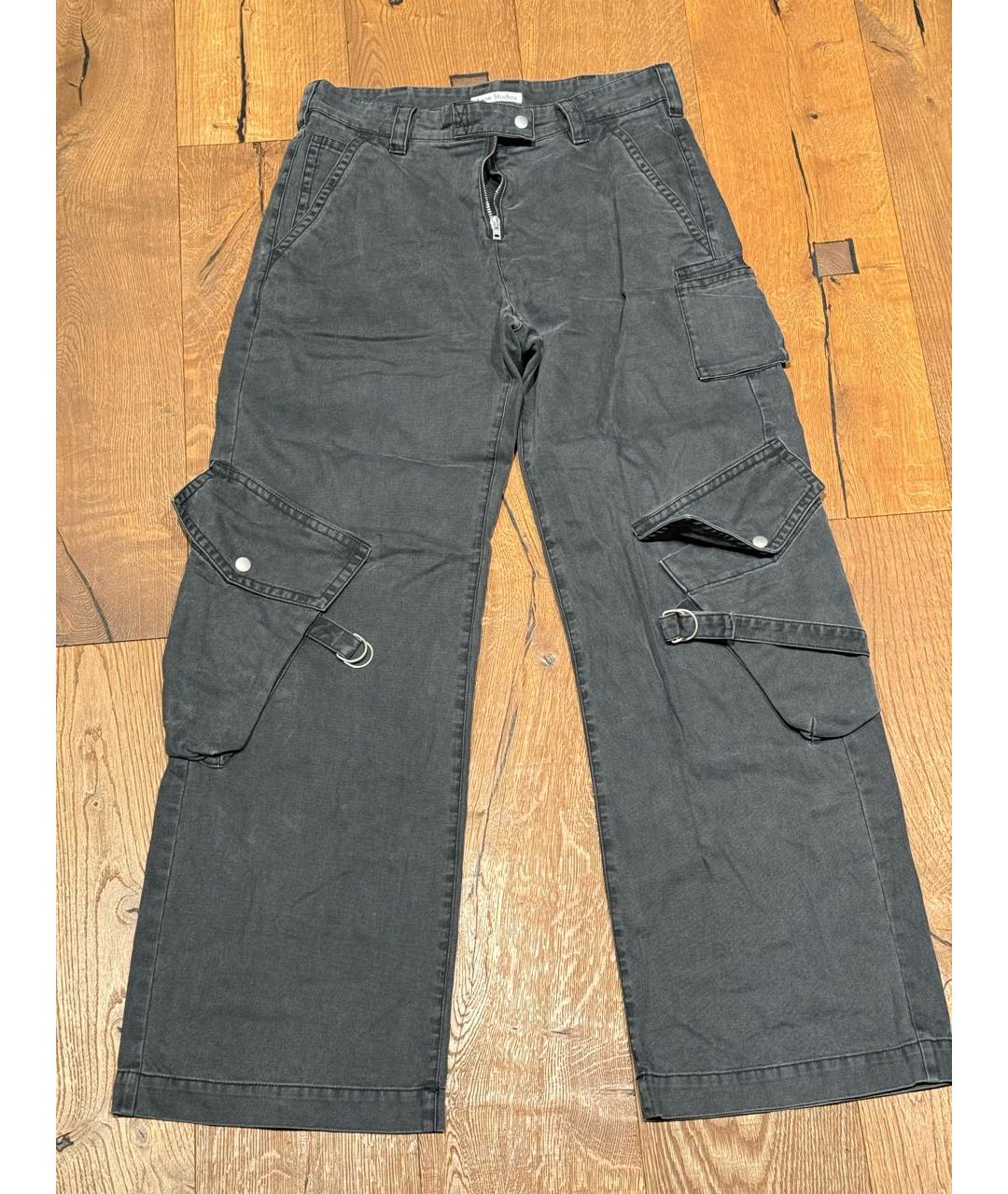 ACNE STUDIOS Серые джинсы, фото 3