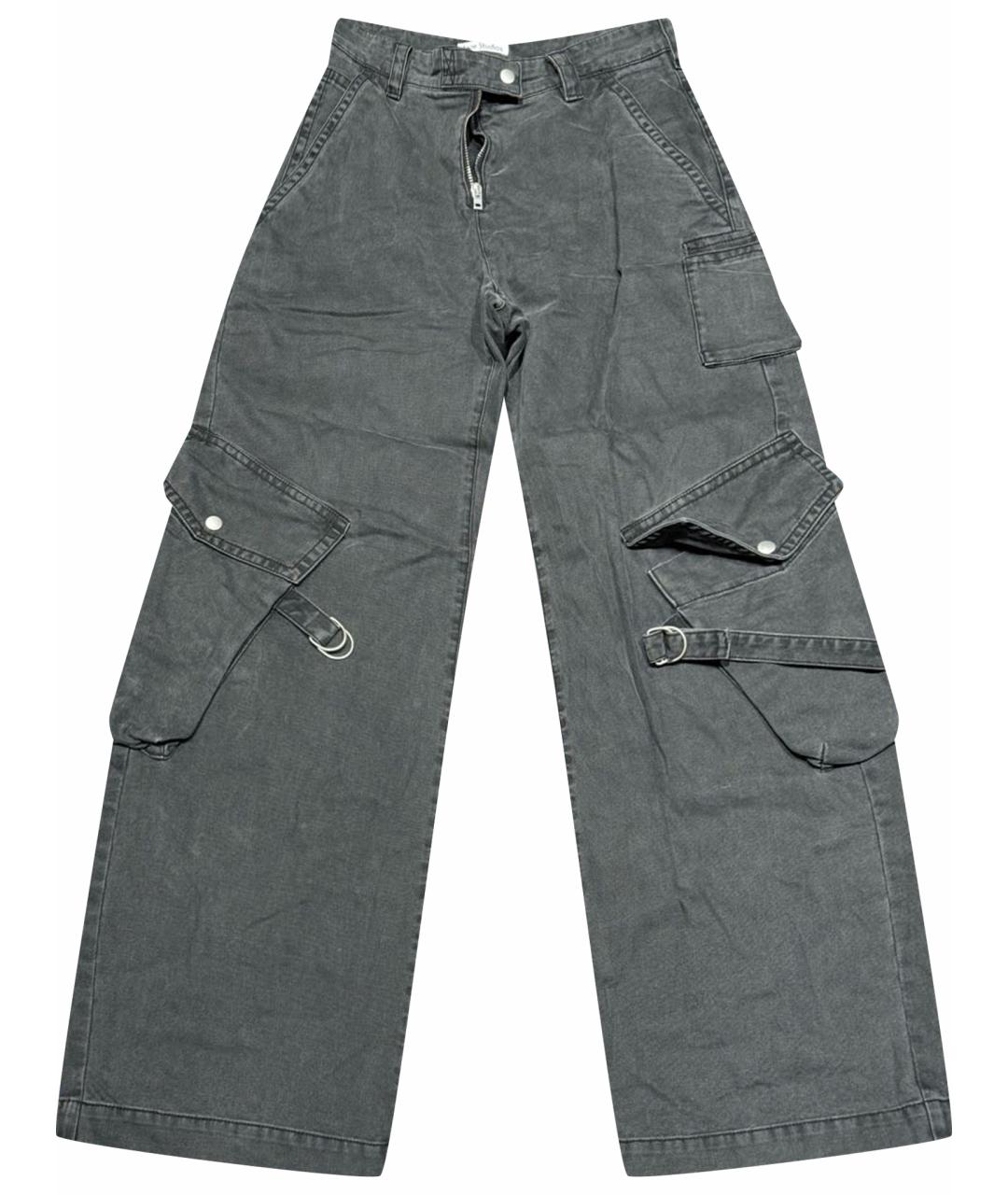 ACNE STUDIOS Серые джинсы, фото 1