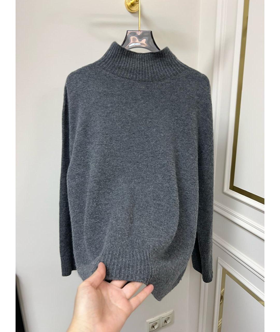 'S MAX MARA Серый джемпер / свитер, фото 4
