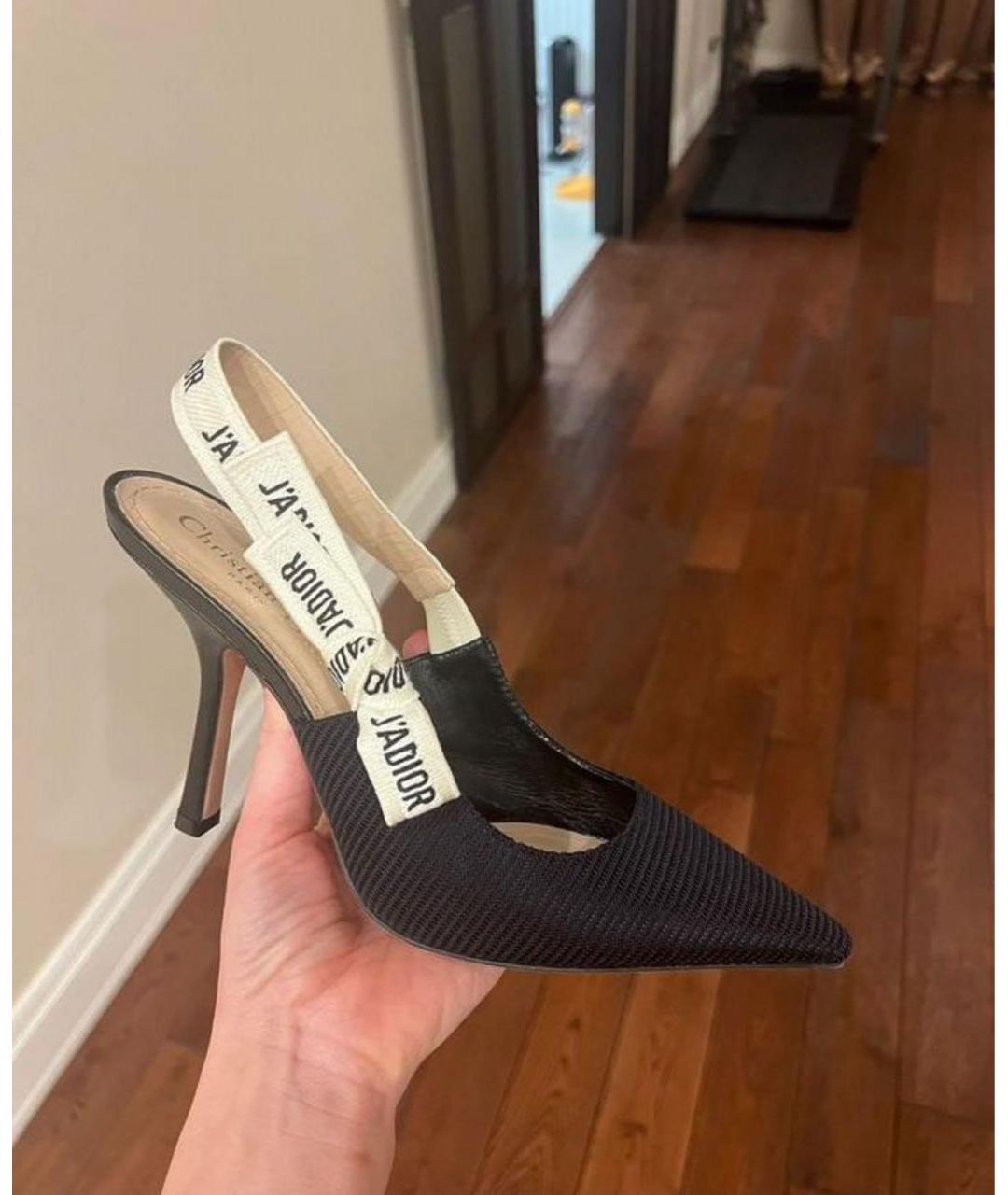 CHRISTIAN DIOR Черные туфли, фото 4