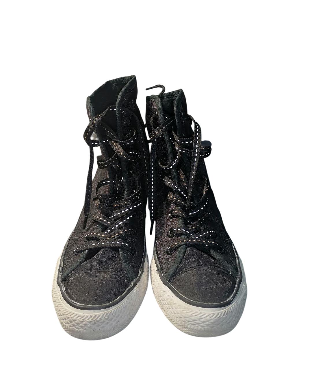 CONVERSE Черные текстильные кеды, фото 2