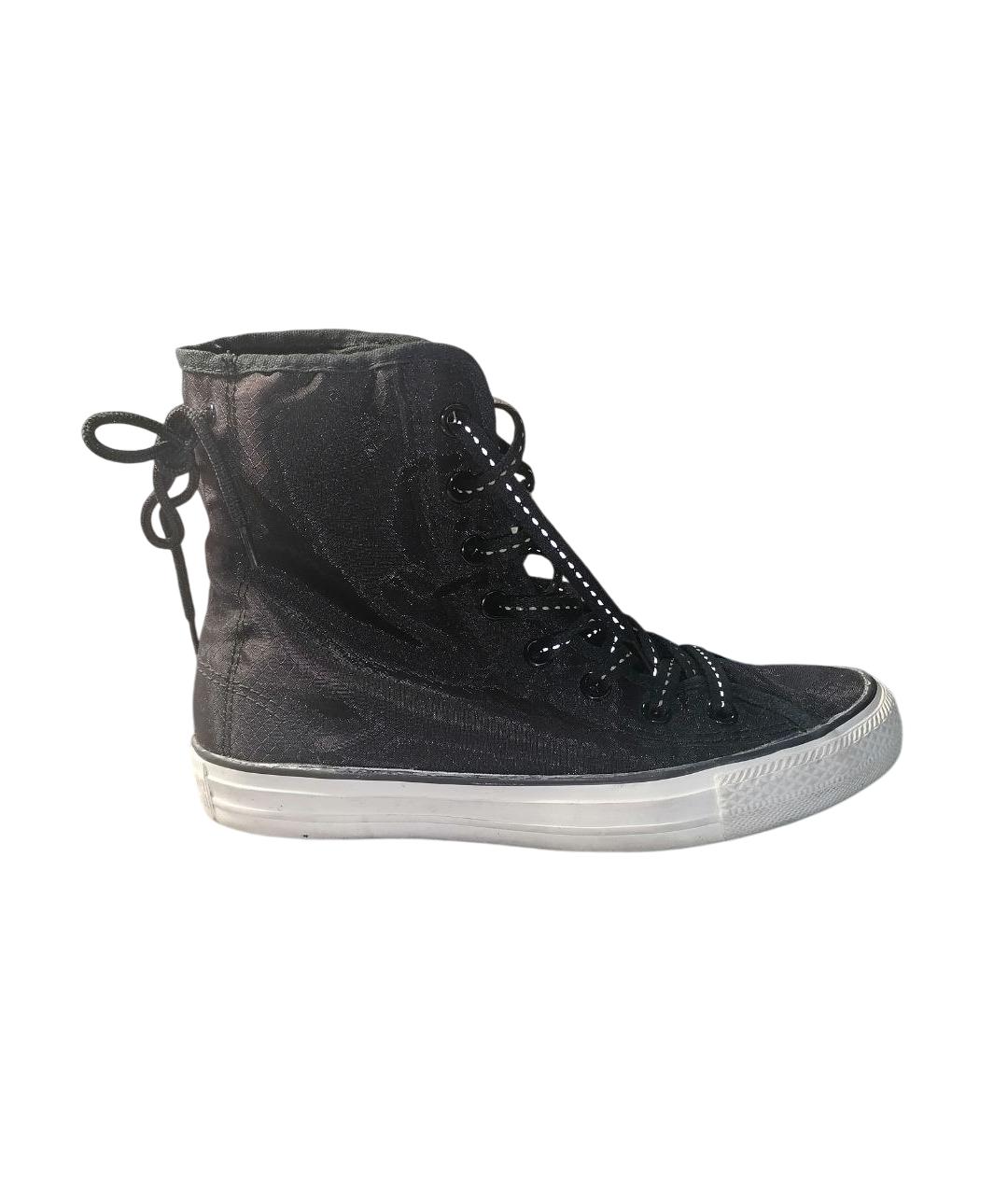 CONVERSE Черные текстильные кеды, фото 7
