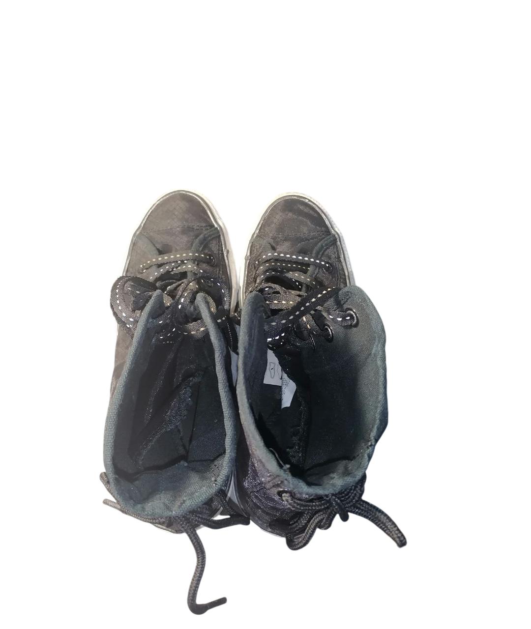 CONVERSE Черные текстильные кеды, фото 3