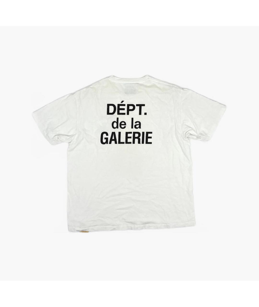 Gallery Dept Белая хлопковая футболка, фото 2