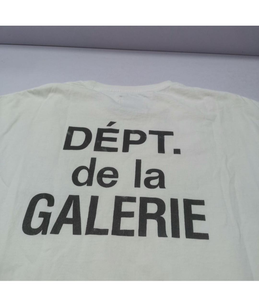 Gallery Dept Белая хлопковая футболка, фото 4