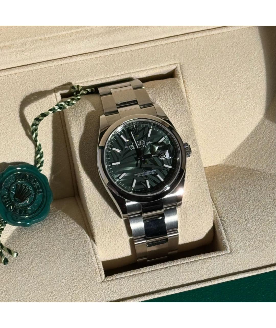 ROLEX Часы из белого золота, фото 4