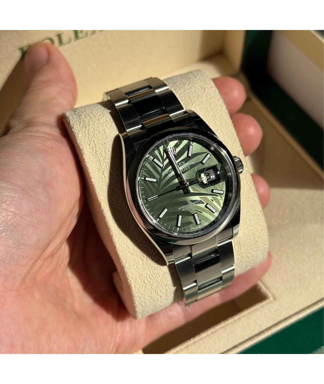 ROLEX Часы из белого золота, фото 6